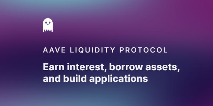 Aave Landing Page